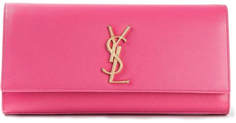 ysl baby pink clutch|yves saint laurent clutch sale.